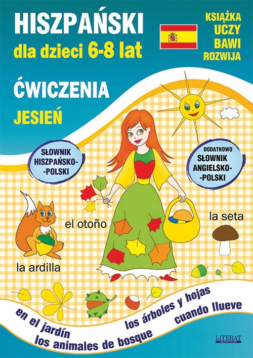 HISZPAŃSKI DLA DZIECI 6-8 LAT. Ćwiczenia. Jesień
