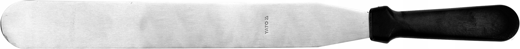 SZPATUŁKA WĄSKA DO MAS CUKIERNICZYCH 310/440mm Kolor srebrny