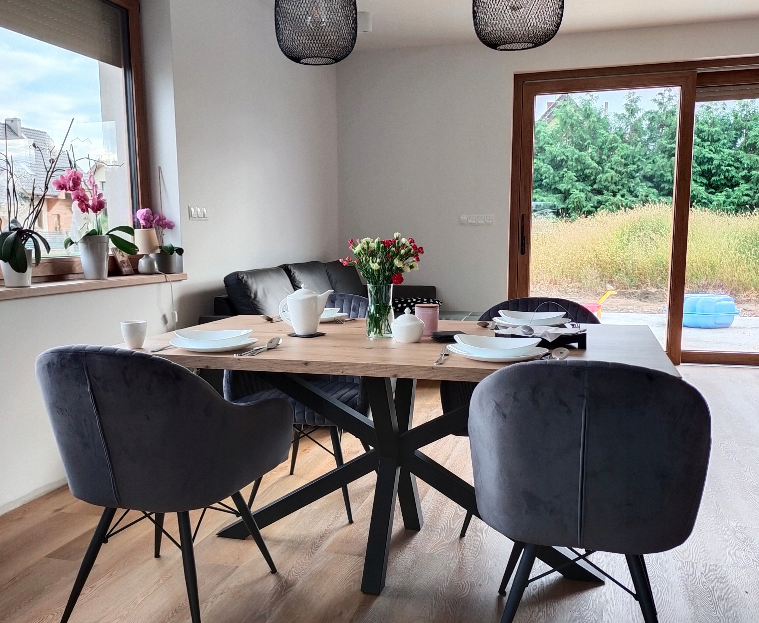 Stół rozkładany do jadalni 140/240 x 80 cm kuchenny do salonu LOFT Pająk Marka Loft In Home