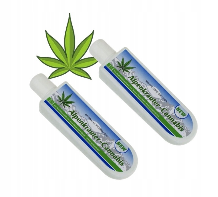 

Maść przeciwbólowa Alpenkrauter-Cannabis 150g x 2