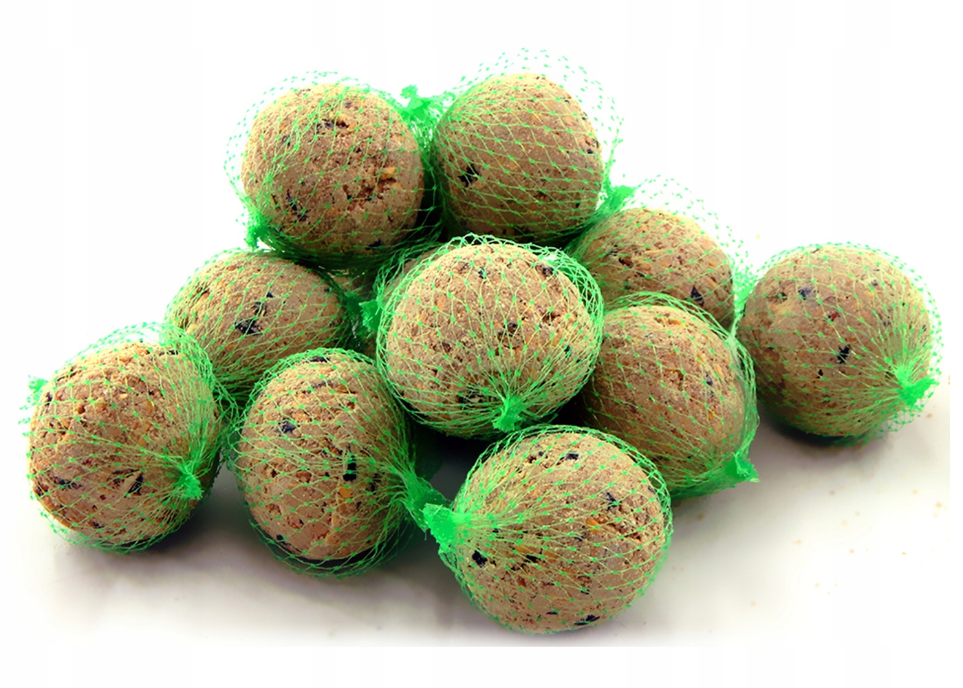 Levně Kuličky Pyzy Tukové Krmivo Zimní pro divoké ptáky 100 Ks Set 9kg XXL