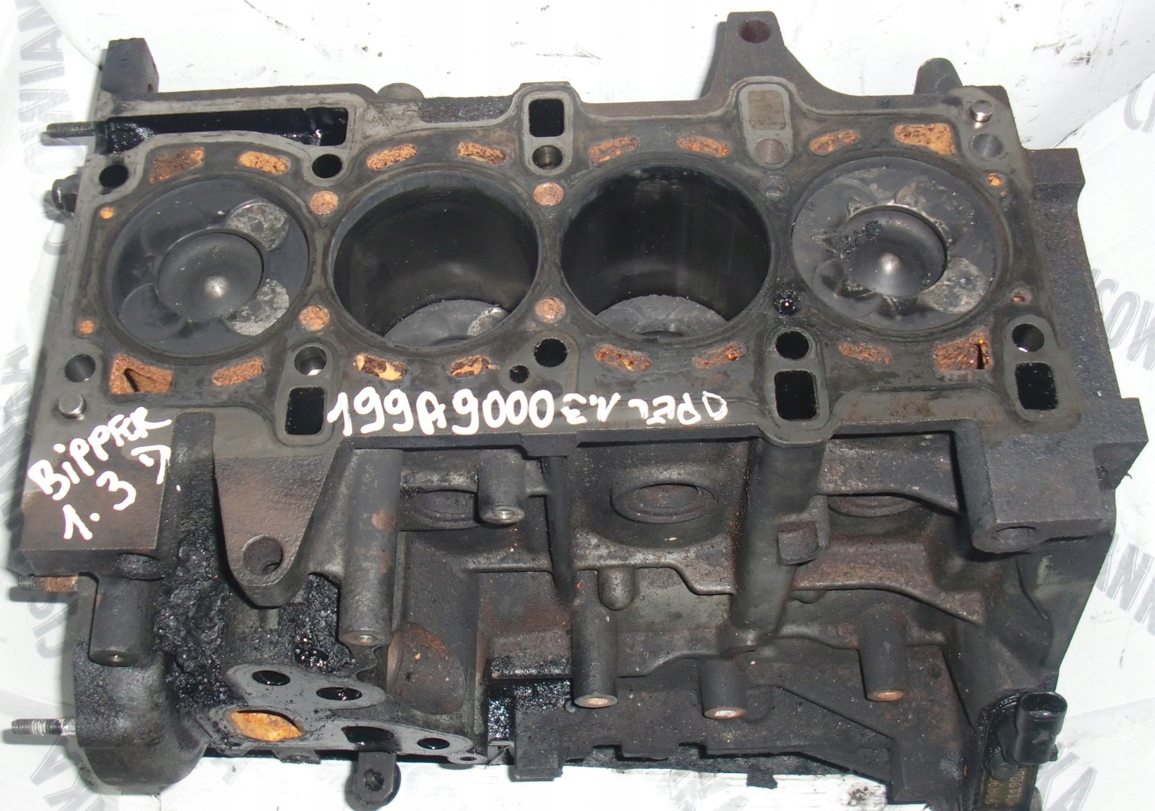 PEUGEOT BIPPER FIAT FIORINO 1.3CDTI 1.3JTD 199A9000 BLOK DÓŁ SILNIKA WAŁ