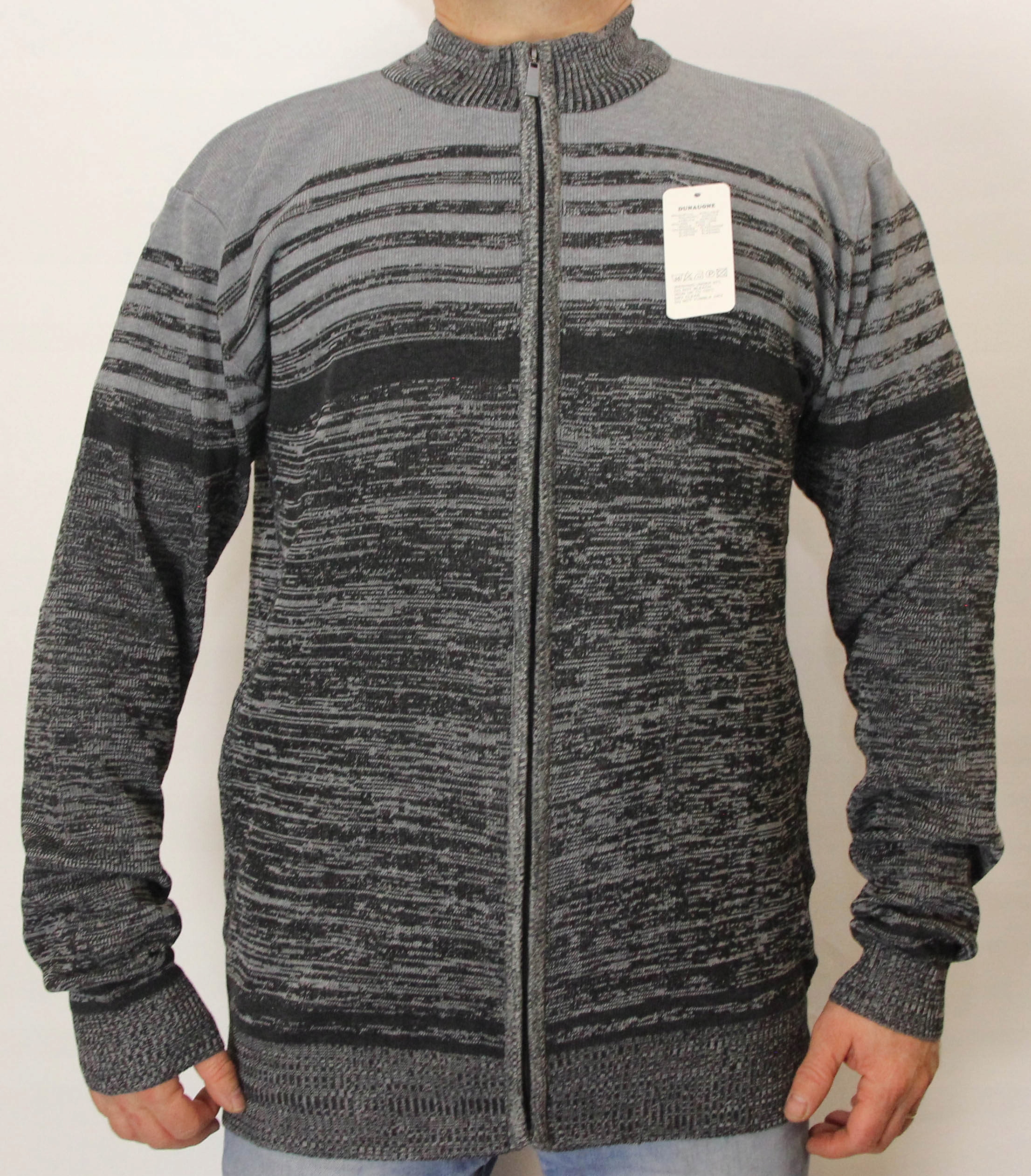 

Sweter Męski Rozpinany Półgolf XL