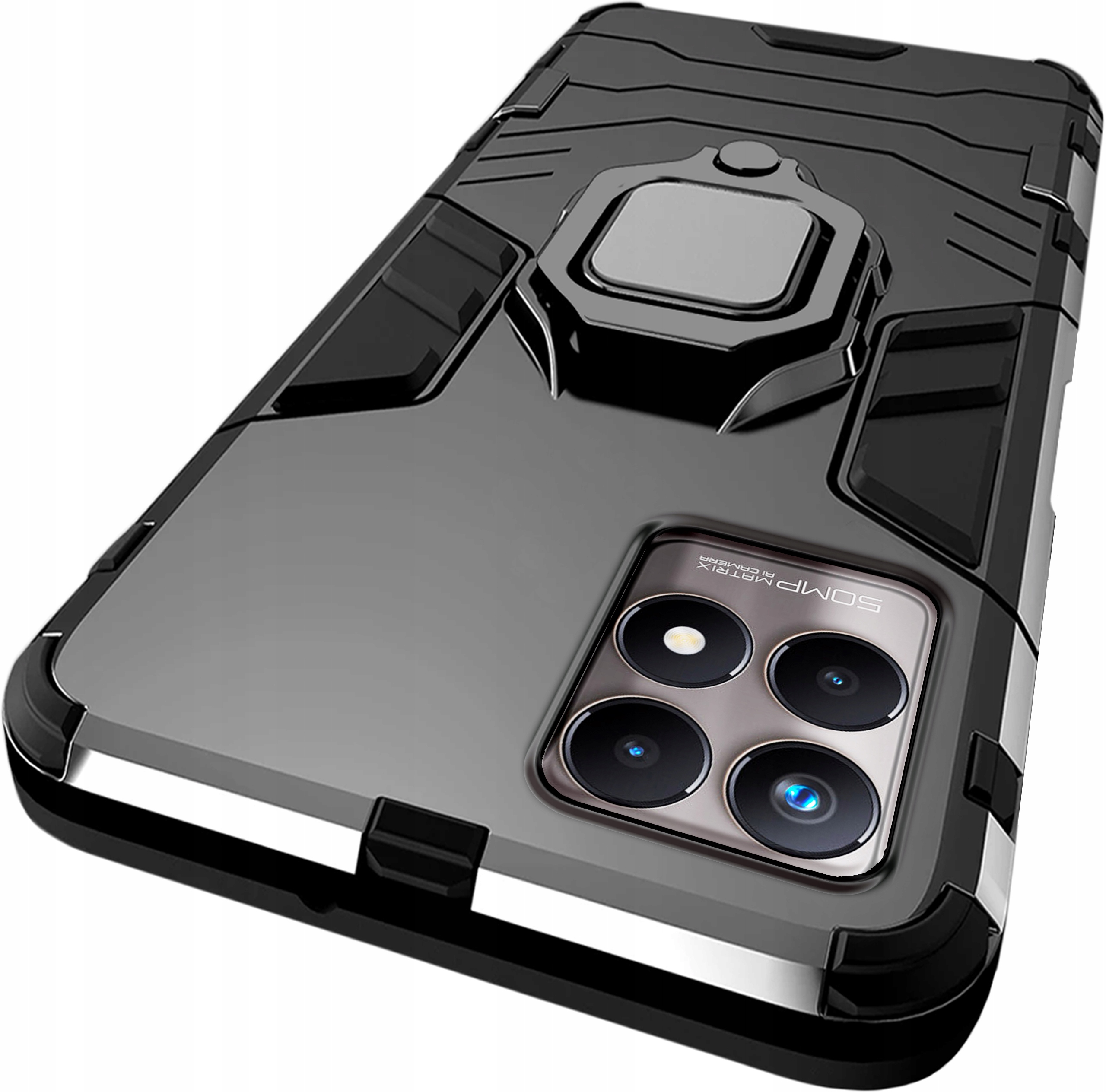 

Etui Pancerne Holder Szkło do Realme 8i