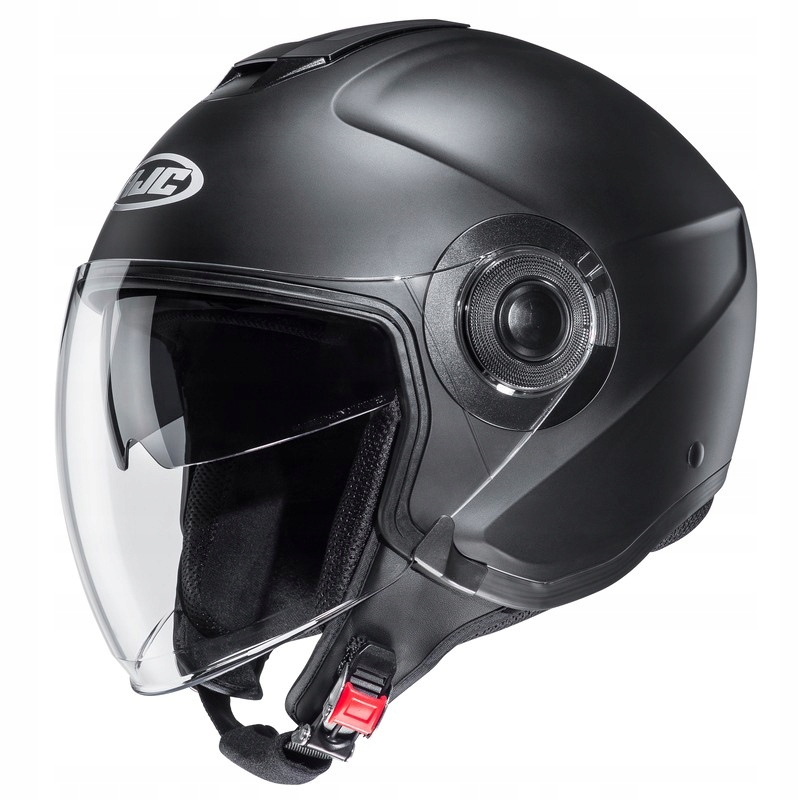 Hjc I40N Solid Semi Flat Black otvorená prilba s mixom čierna matná S