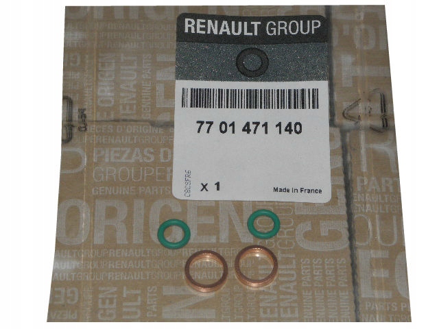 ORINGI PRZEWODU ZASILANIA TURBINY 1.9 DCI RENAULT EAN (GTIN) 5903839511998