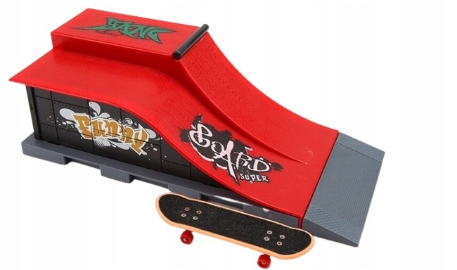 

Zestaw Fingerboard Rampa Skatepark Deskorolka