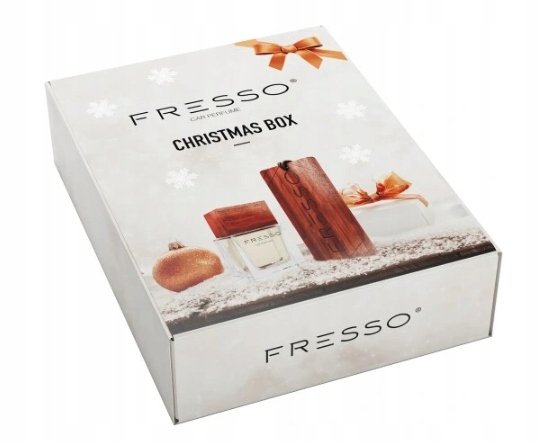 ZESTAW PREZENTOWY Magnetic Style Box Christmas Fresso (zawieszka +perfumy) Rodzaj atomizery