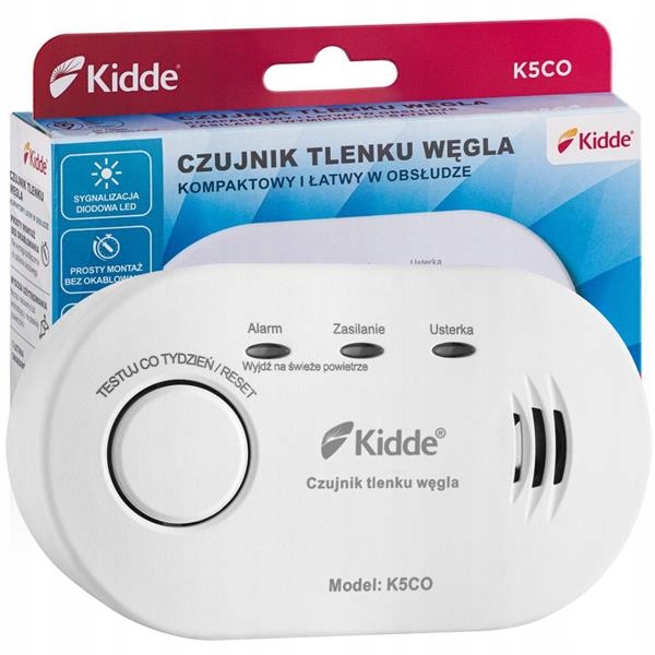 Detektor oxidu uhelnatého Kidde K5CO