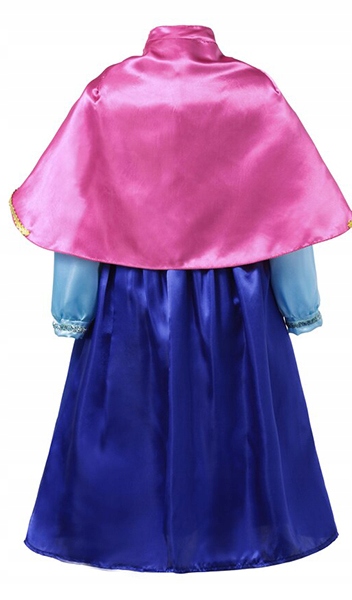 ANNA STRÓJ SUKIENKA KOSTIUM FROZEN OPASKA 110/116 Marka inna