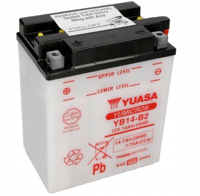 Akumulator Yuasa YB14-B2