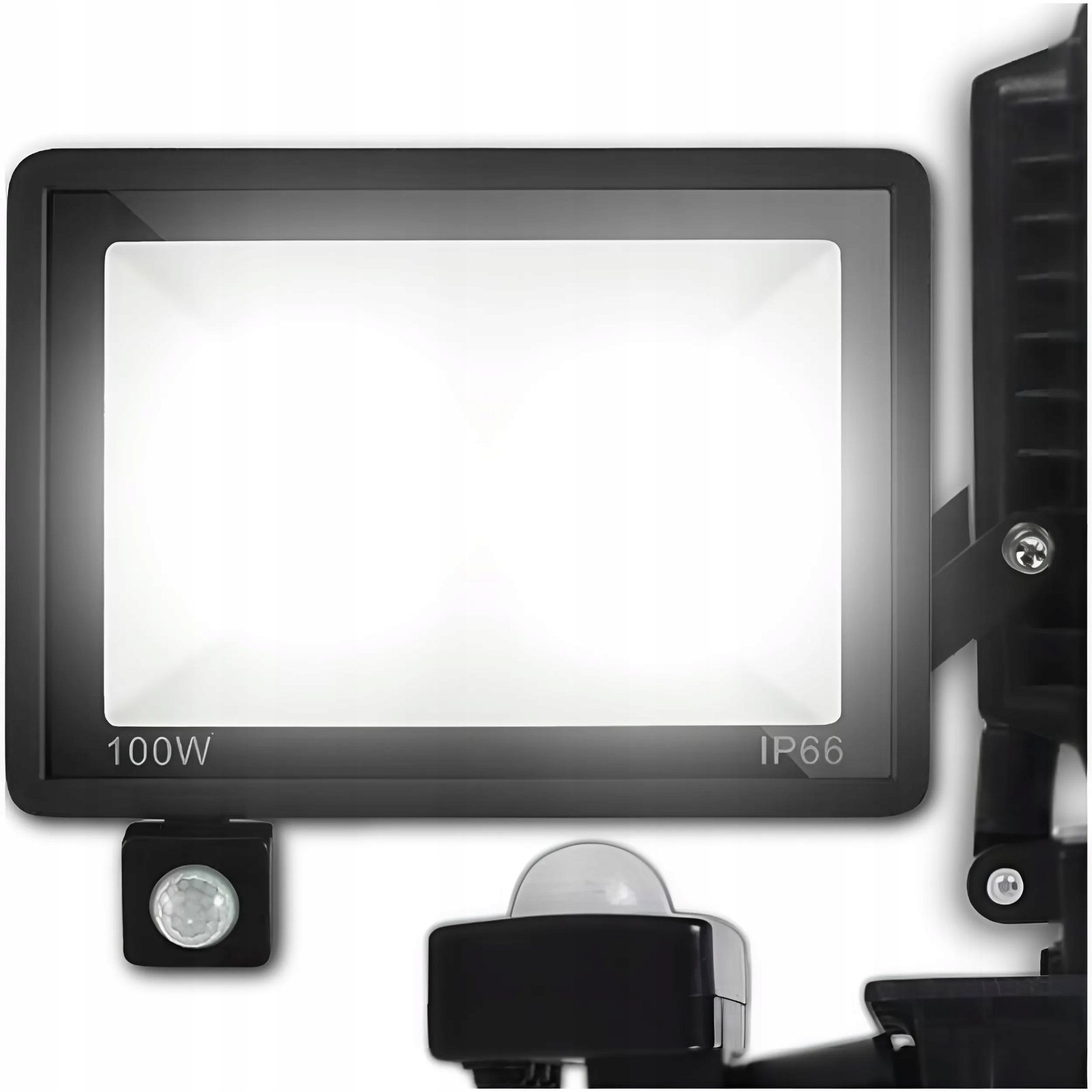 REFLEKTOR 100W LED HALOGEN ZEWNĘTRZNY CZUJNIK ZMIERZCHU RUCHU NAŚWIETLACZ Stan opakowania oryginalne