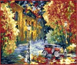 Kanva s potiskem sada (kanva, mulina)