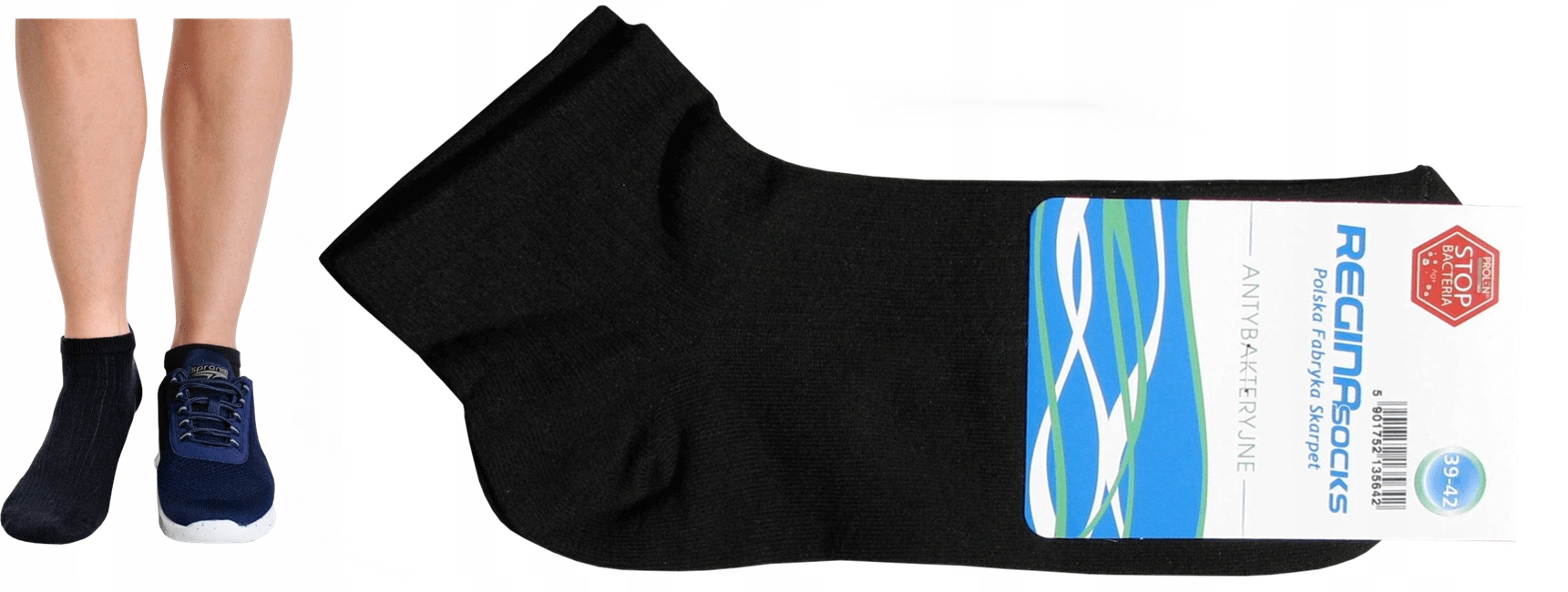 

Skarpety Purista Półkrótkie Antybakteryjne 39-42