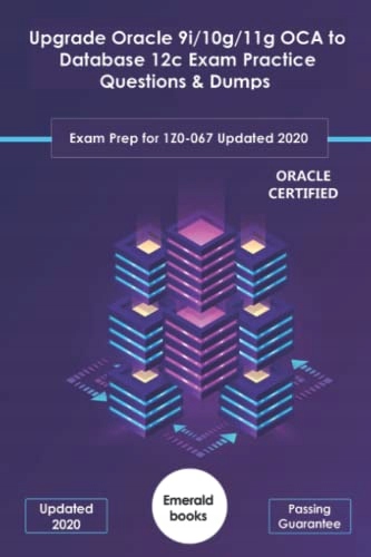 Books, Emerald Upgrade Oracle 9i/10g/11g OCA to Database 12c Exam Practice