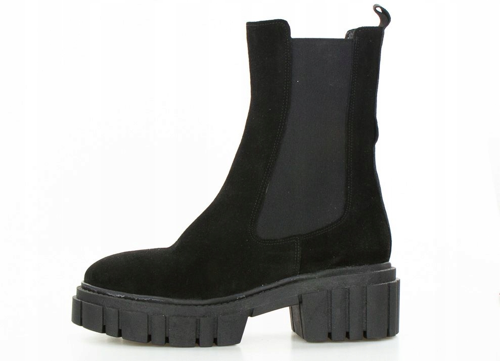 Kotníkové Boty Kanady S Gumičkou Dámské, Kožené, Pevné, 37