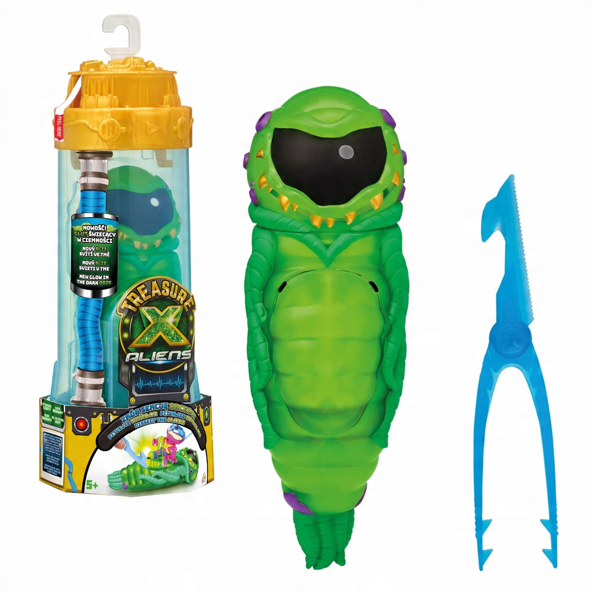 

Treasure X Aliens Obcy Zielony Slime Seria 2