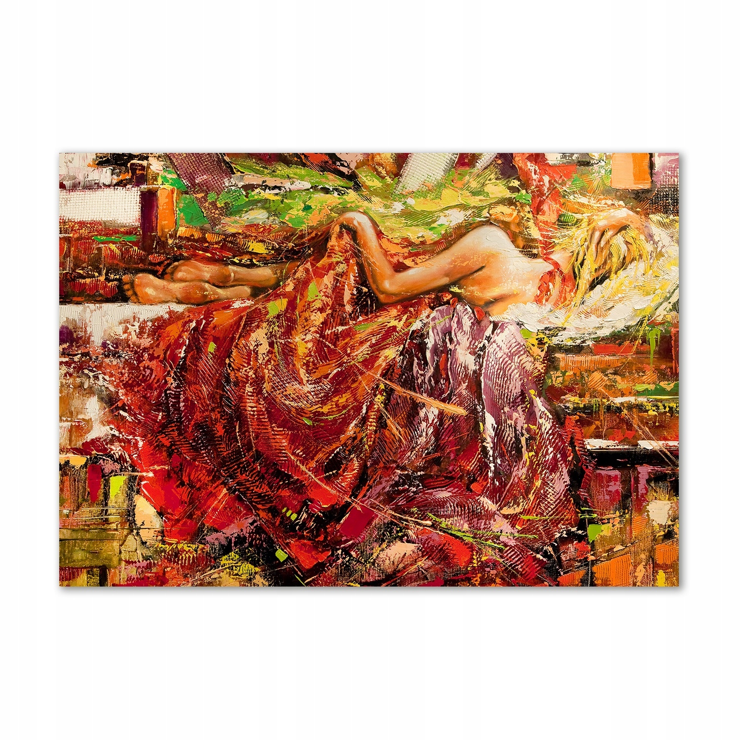 

Obraz zdjęcie szkło akryl Śpiąca kobieta 100x70 cm