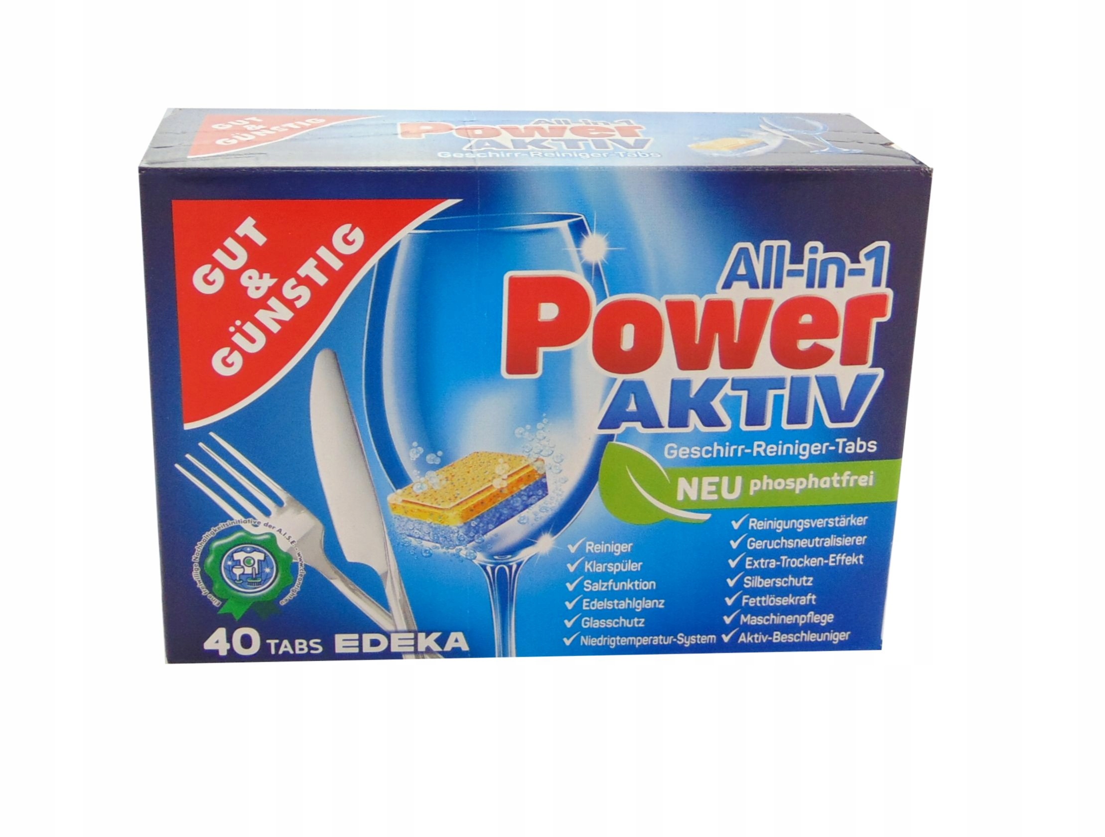 

G&g tabletki do zmywarki Power-Activ 40szt