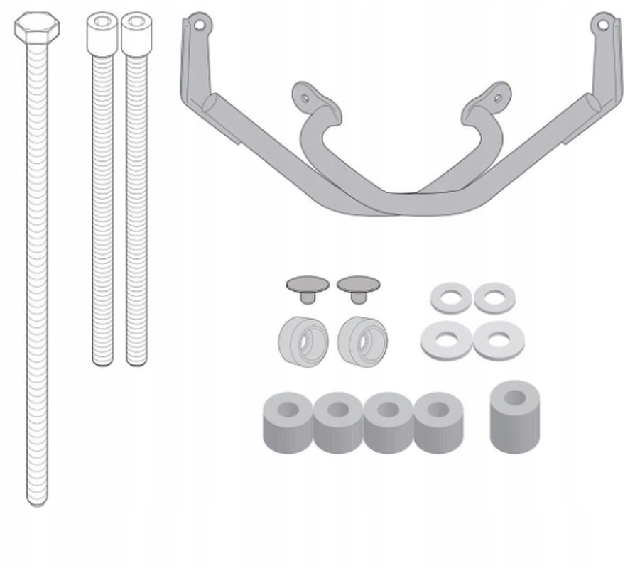 Kappa Gmole Krytu Motora Cf Moto CL 700X '21- Čierna