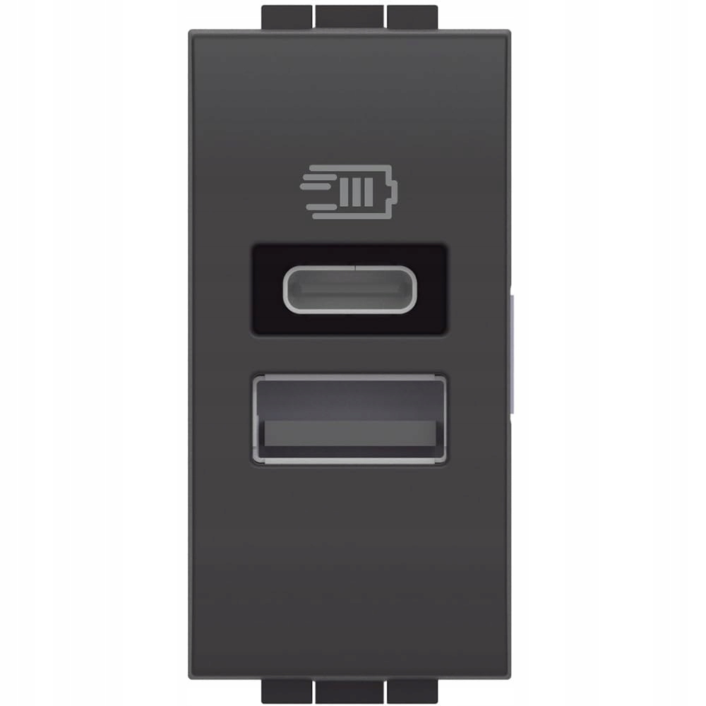 Bticino Ładowarka Usb L4191AC z dwoma wejściami
