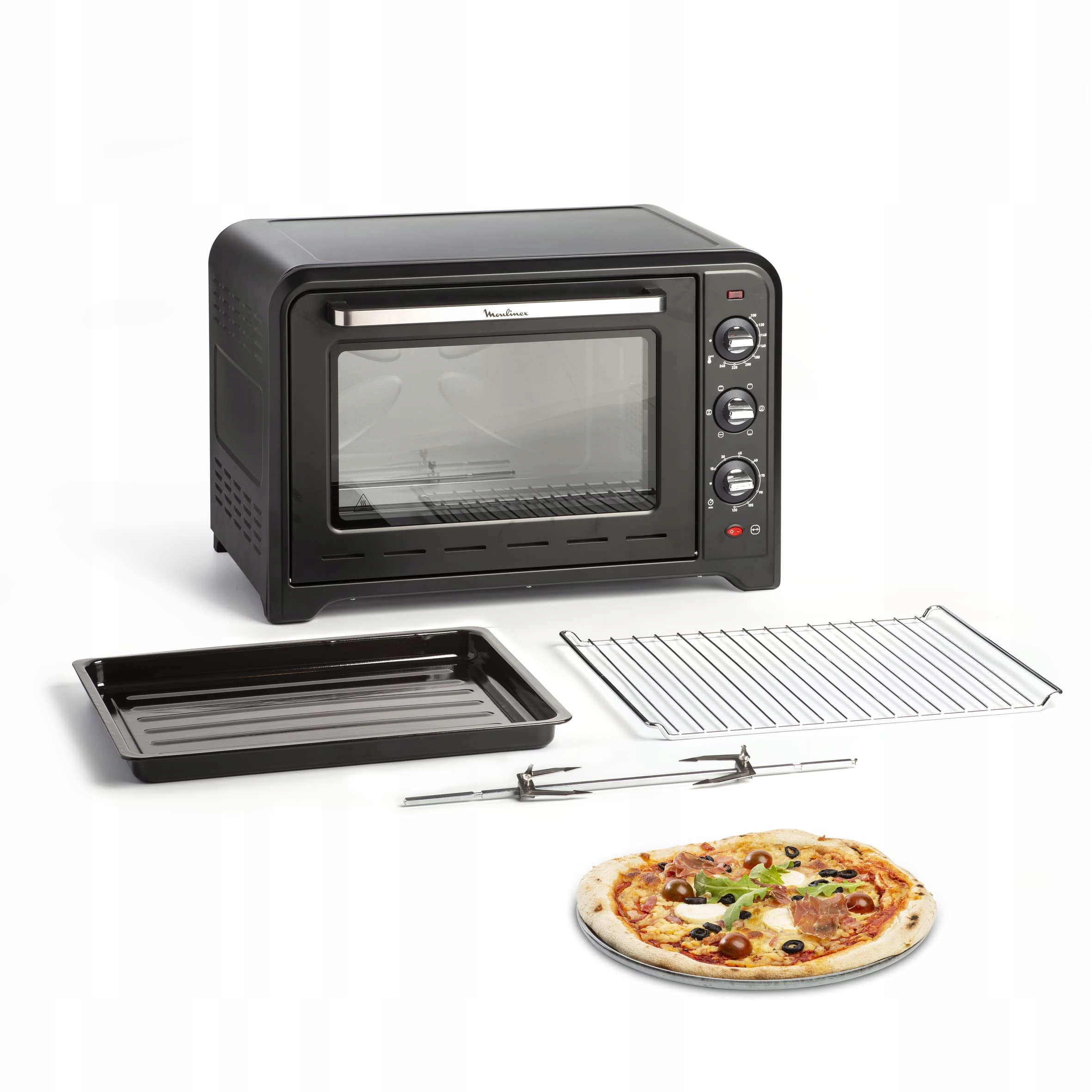 Mini rúra Moulinex Optimo 60 l ox495 60 l čierna