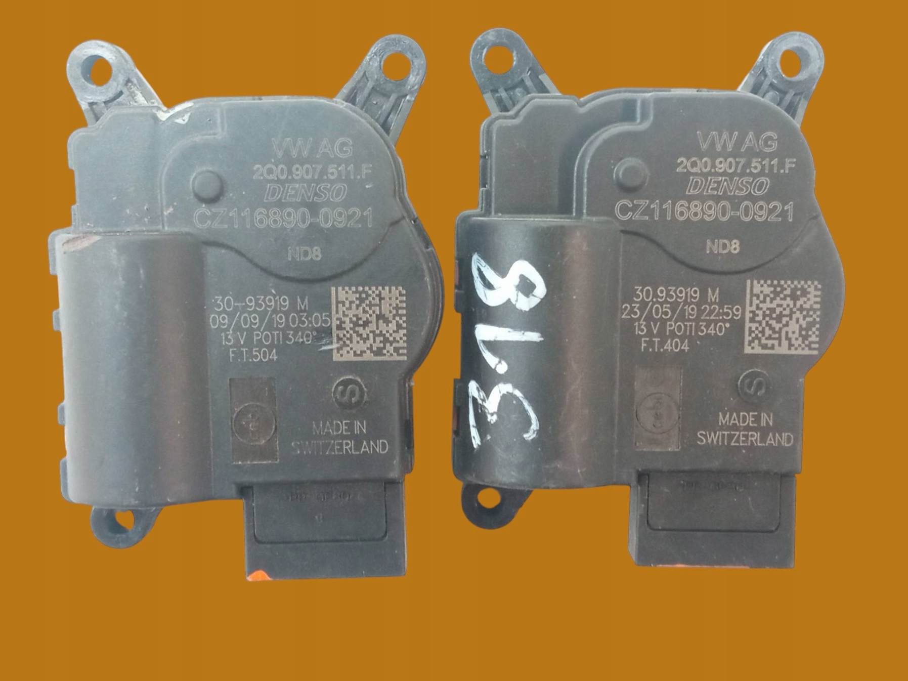 Micro moteur Bloc de chauffage complet 2Q0907511F Skoda Superb III (2015-)