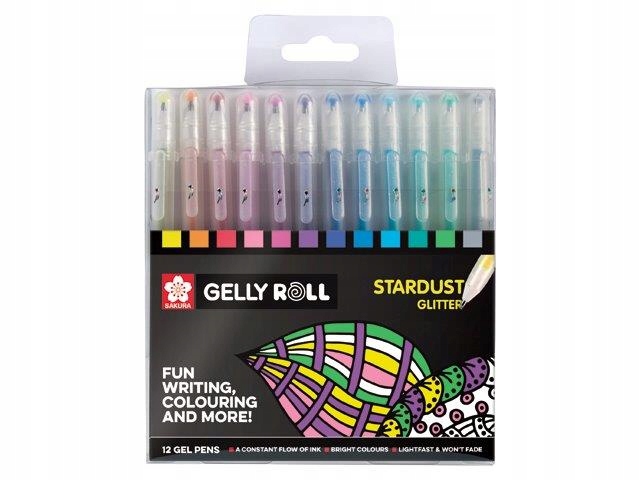 Sada GELLY ROLL Stardust 12 farieb