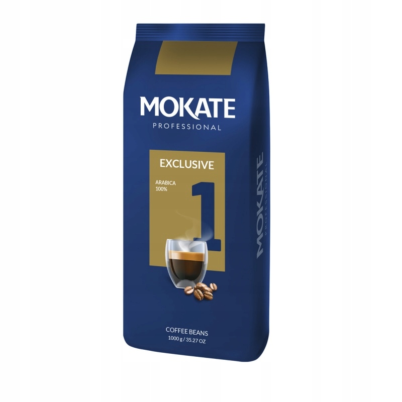 Kawa Arabica Mokate Kawa Mokate Professional Exclusive, ziarnista, 1000 g