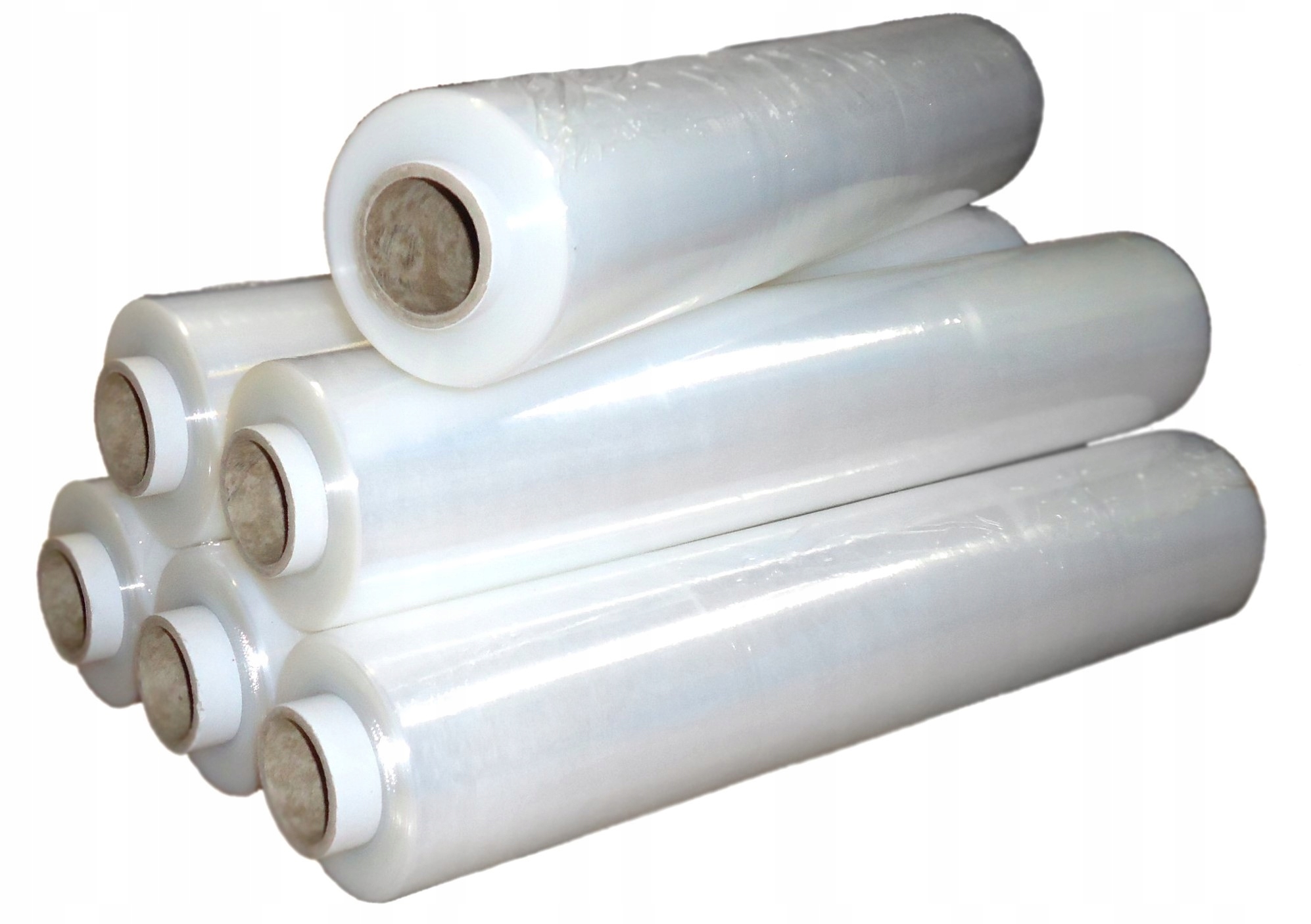 FOLIA STRETCH 10 X 3KG TRANSPARENT BEZBARWNA 27 kg folii 10 ROLEK