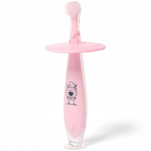 SILIKONOWA SZCZOTECZKA DO ZĘBÓW DLA NIEMOWLĄT 6M+ Stan opakowania oryginalne