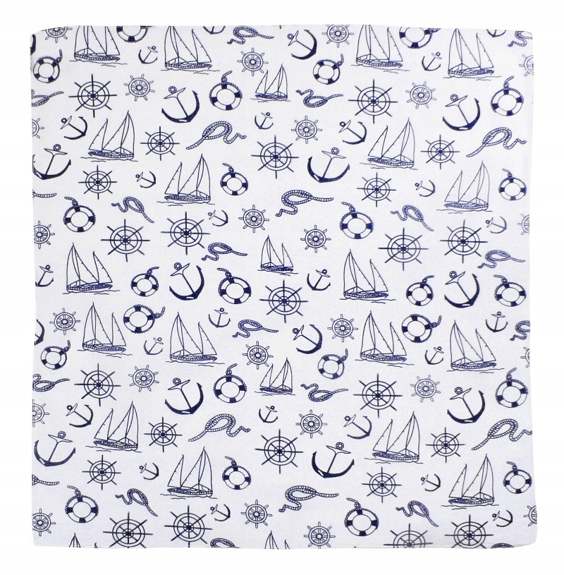 

Biała Bawełniana Bandana, Bandamka Marinistyczna