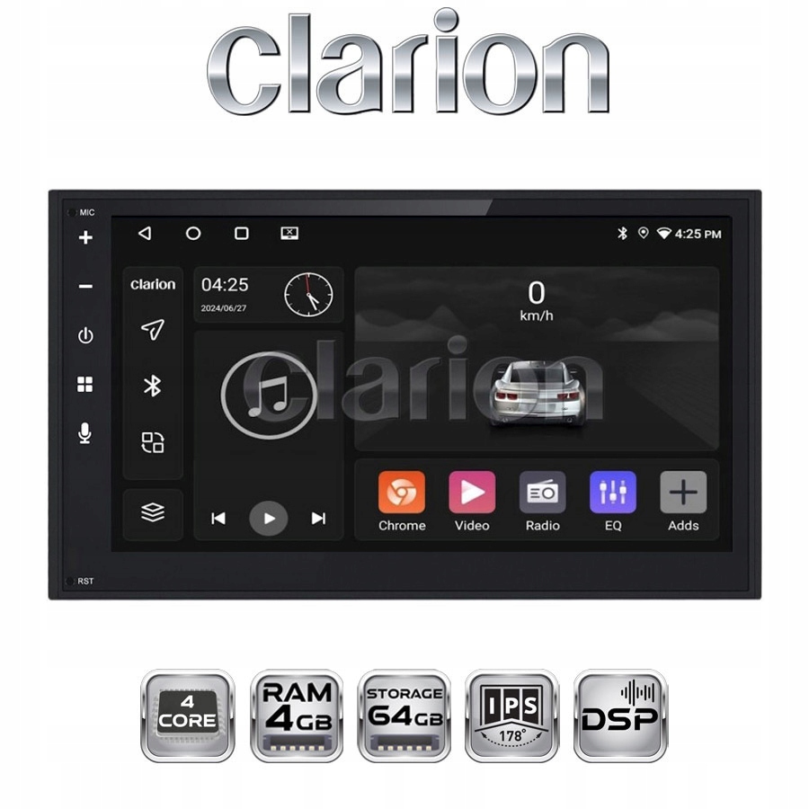 Autorádio Clarion GL300 2-DIN MD332D 7"