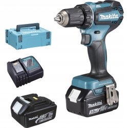 Makita Ddf 485RFJ wkrętarka 18V 50Nm 2x3Ah walizka