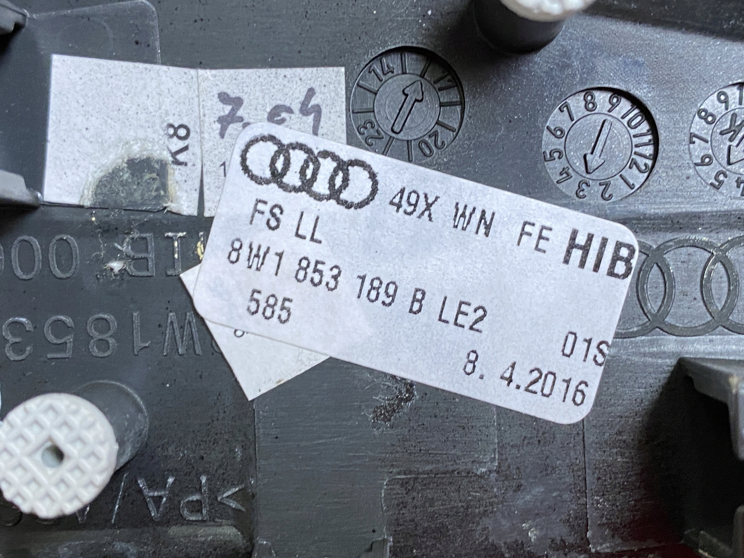 AUDI A4 A5 8W B9 DEKOR DESKI 8W1853189B