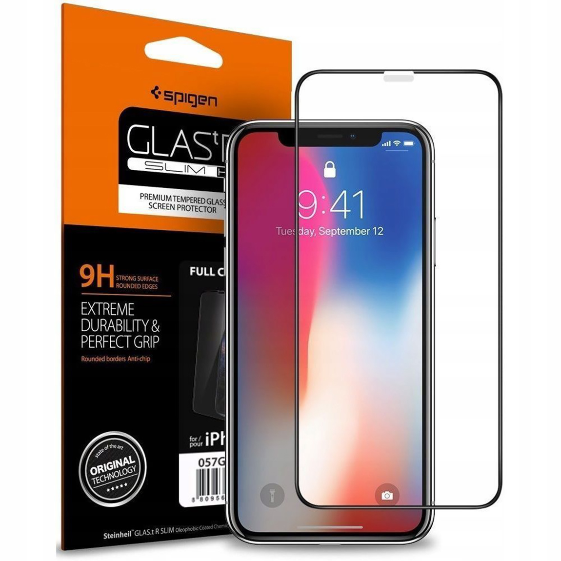 

Szkło hartowane do iPhone 11 Xr Spigen Fc 9H