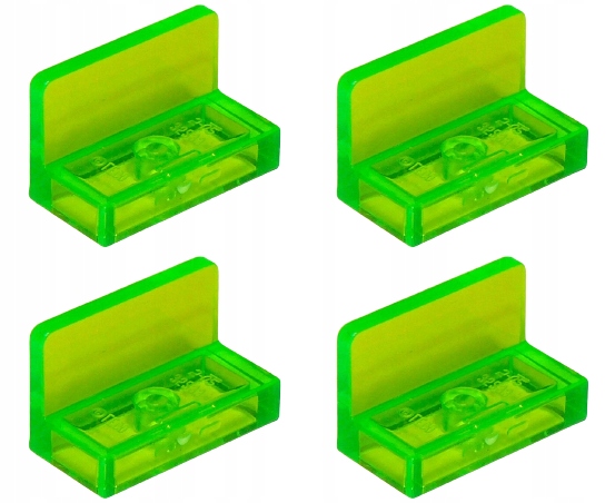 

Lego 4865b Panel 1x2x1 trans-bright green (2g 4szt