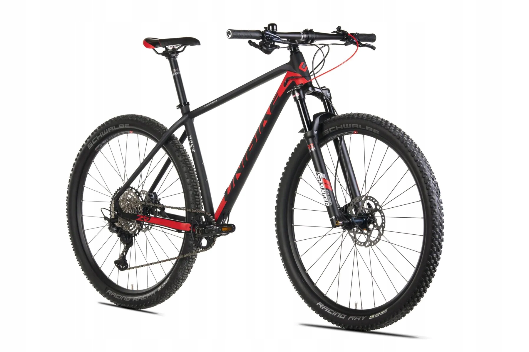 Rower Górski Mtb Unibike Expert 29/19 Czarno-czerwony
