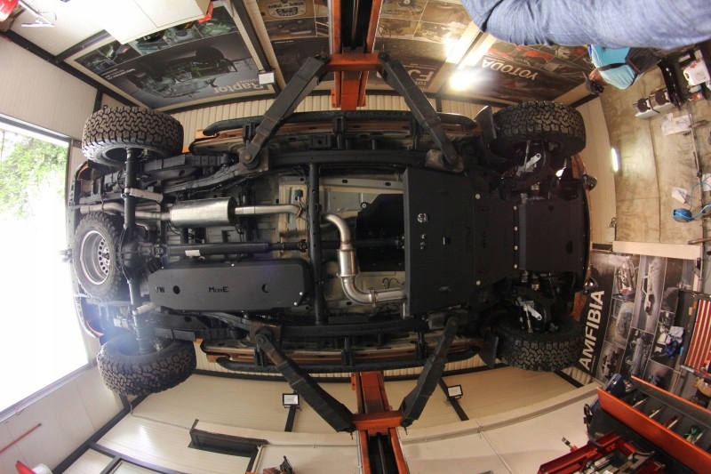 STALOWE OSŁONY PODWOZIA VOLKSWAGEN AMAROK MORE 4X4 Producent inny