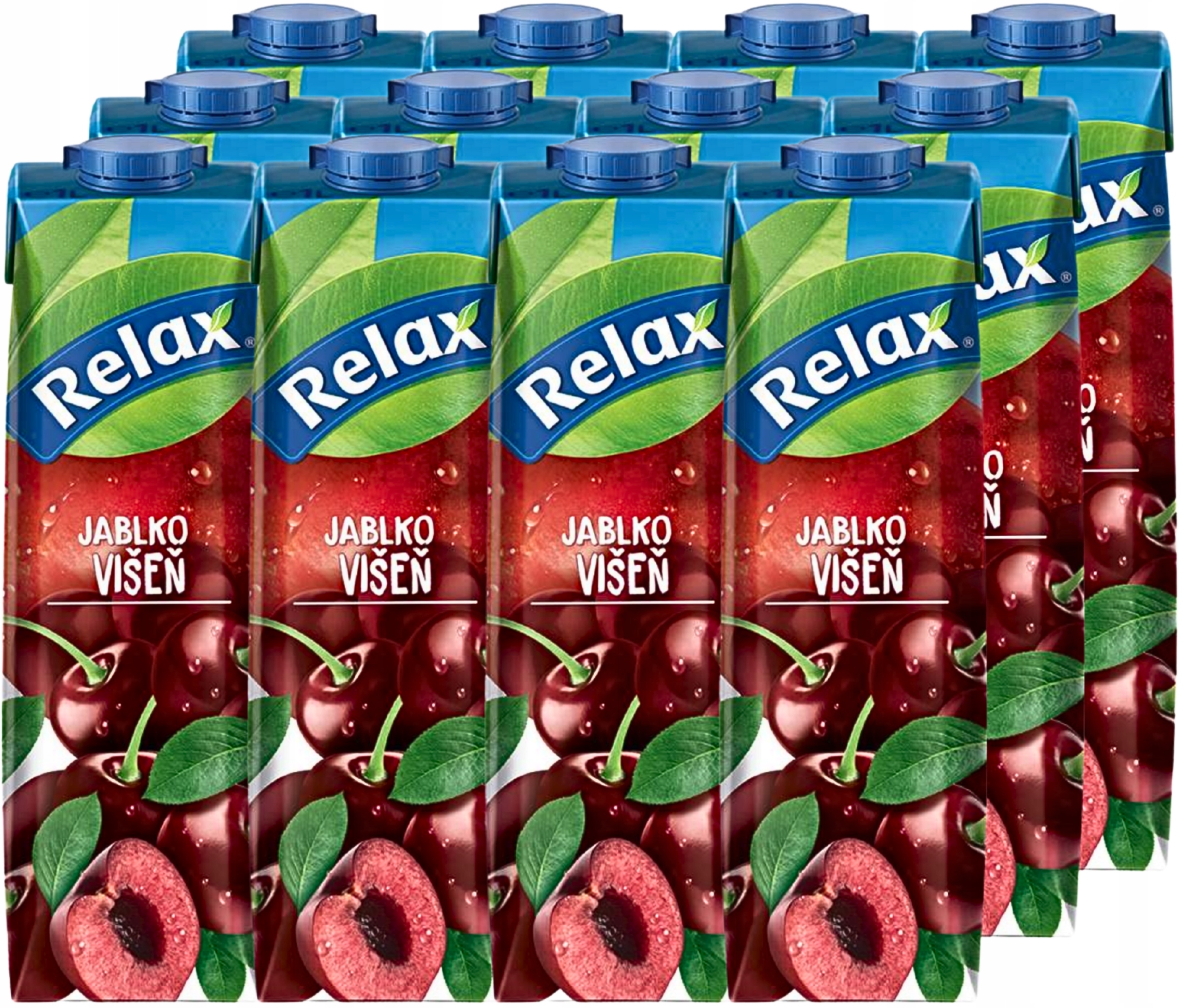 Relax Višeň jablko 12×1l