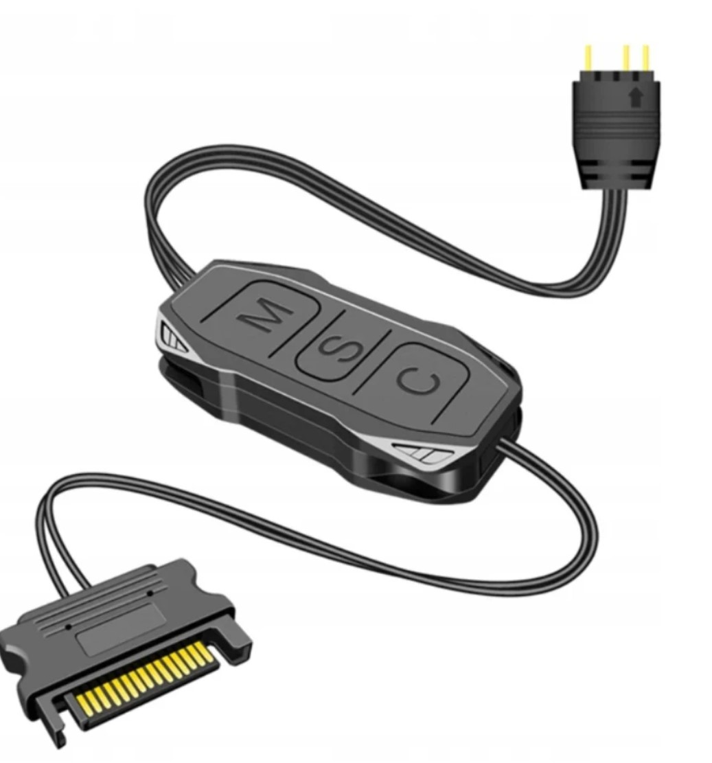 Kontroler aRGB COOL MOON AR-1 WS2812B do komputera PC