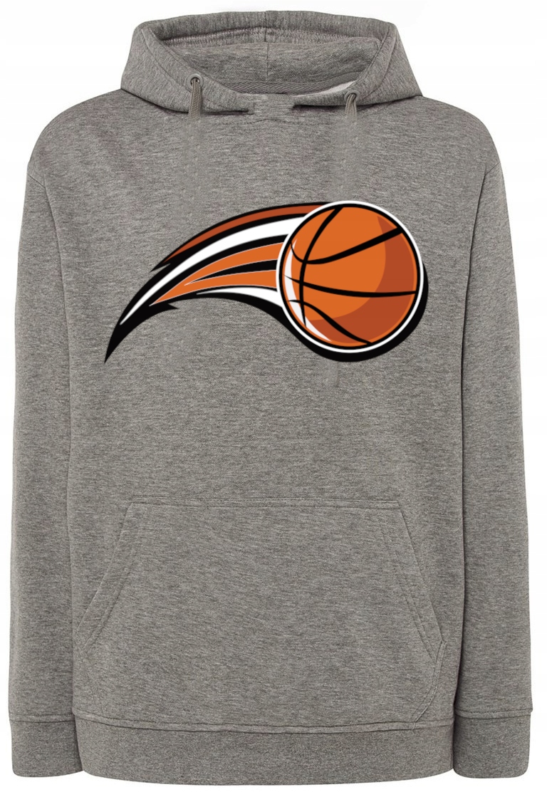 Pánská mikina s potiskem Míč Basketbal Koš vel. M