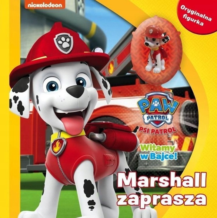 

Psi Patrol Marshall Zaprasza Oryginalna Figurka