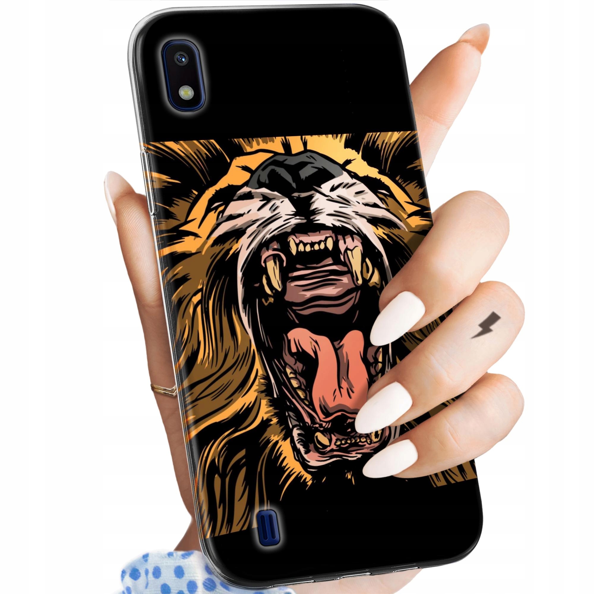 Etui Do Samsung Galaxy A10 Lew Lwy Lwica Obudowa Pokrowiec Case