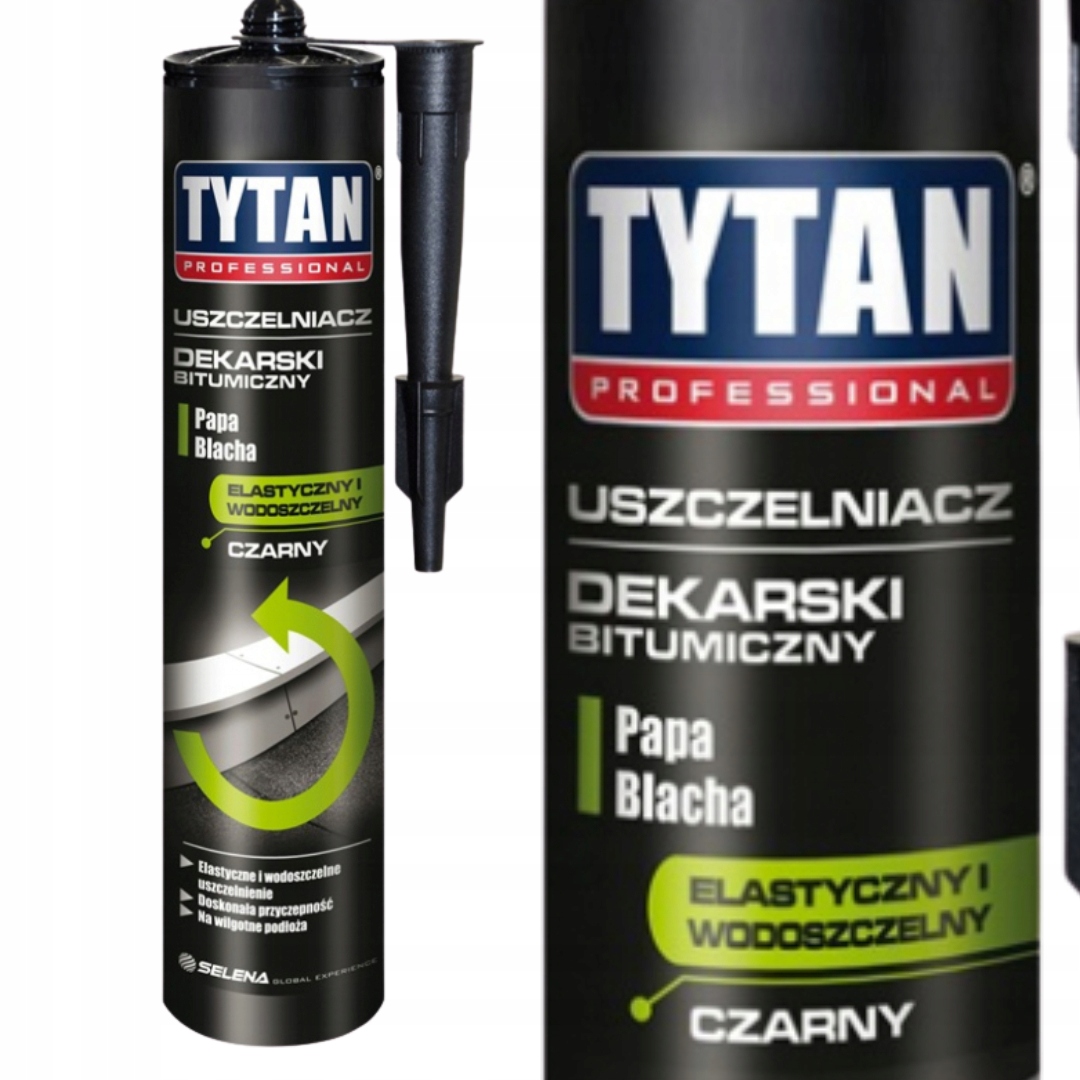 

Uszczelniacz dekarski Tytan czarny 310ml
