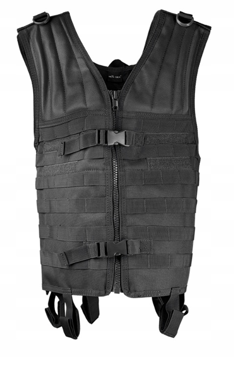 Mil-Tec Vesta Molle Carrier Vest Černá