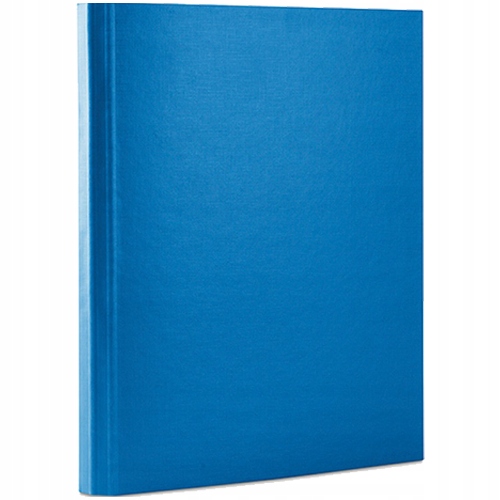 TECZKA Z RZEPEM A4/4cm PRZESTRZENNA OFFICE PRODUCTS 3-SKRZYDŁOWA NIEBIESKA