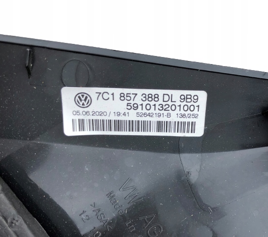 MAN TGE 2017-2026 support mirrors right 7C1857388