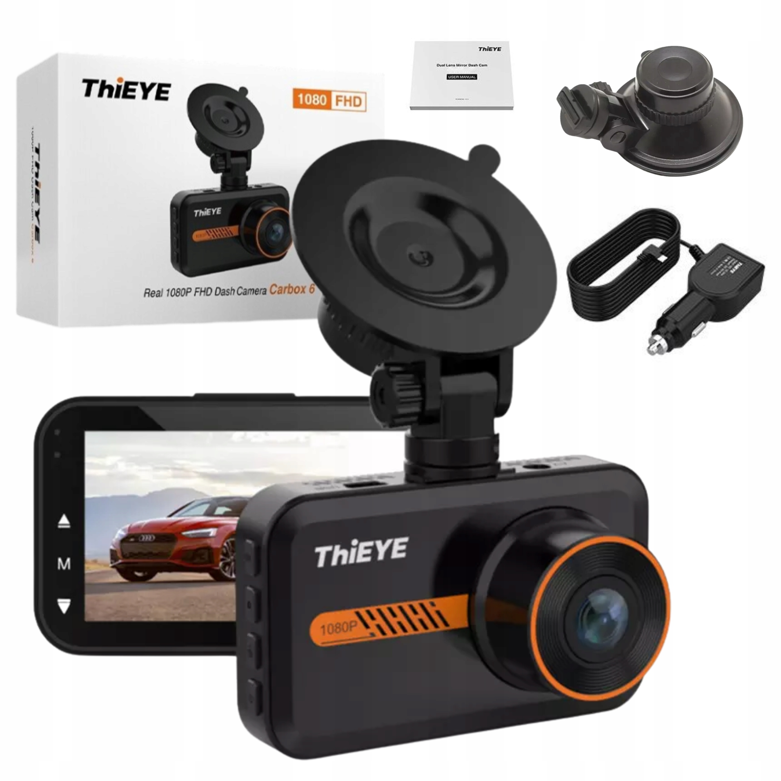 WIDEOREJESTRATOR THIEYE CARBOX 6 FULL HD KAMERA