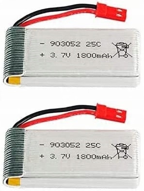 

2Szt 3.7V 1800mAh 25C Akumulator Jjrc H11D H11C Rc